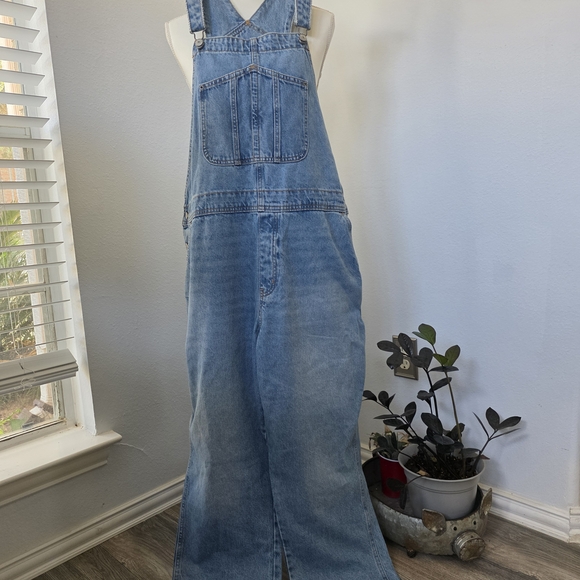 Old Navy Blue Denim Overalls - Picture 15 of 16